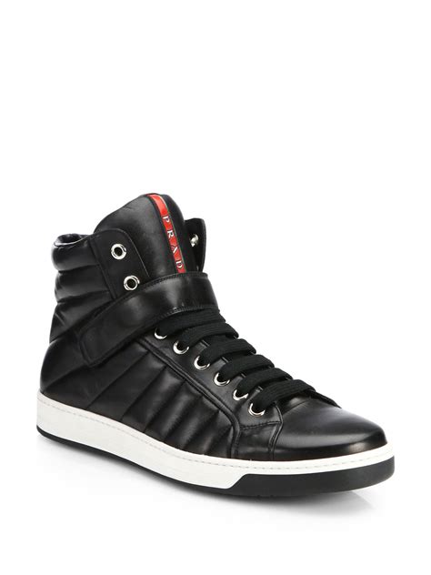 prada sneakers 2012|prada designer high top sneakers.